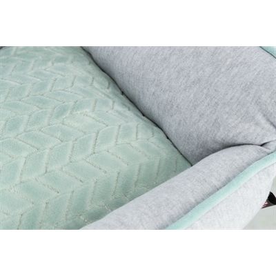 Trixie Junior Hondenmand Grijs / Mintgroen