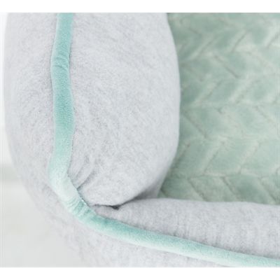 Trixie Junior Hondenmand Grijs / Mintgroen