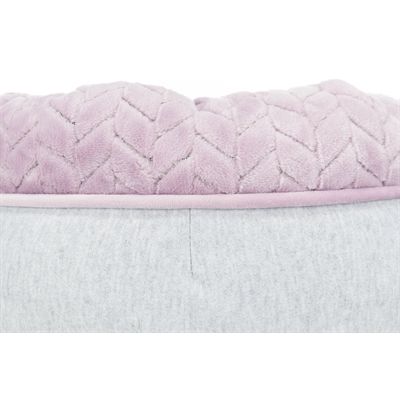 Trixie Junior Hondenmand Donut Lichtgrijs / Lila