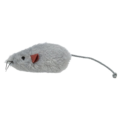 Trixie Pluche Muizen Langharig Assorti