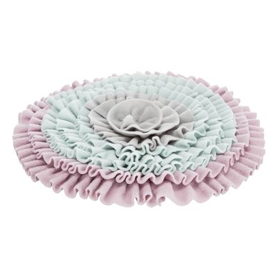 Trixie Junior Snuffelmat Zacht Roze / Mintgroen / Grijs