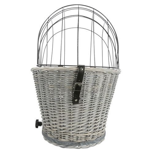 Trixie Fietsmand Bagagedrager Met Rooster Grijs