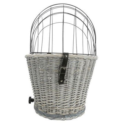 Trixie Fietsmand Bagagedrager Met Rooster Grijs