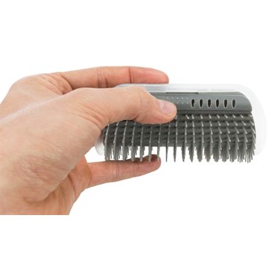 Trixie Massageborstel Muur Hoek Grijs