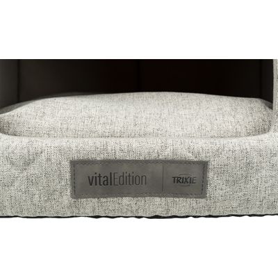 Trixie Hondenmand Huis Noah Vitaal Schuimrubber Lichtgrijs