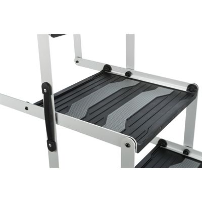 Trixie Vouwtrap 4-Delig Aluminium / Kunststof / Tpr Tot 75 Kg