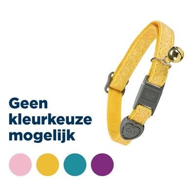 Trixie Halsband Kat Glitter Met Kunststof Sluiting Assorti