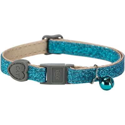 Trixie Halsband Kat Glitter Met Kunststof Sluiting Assorti