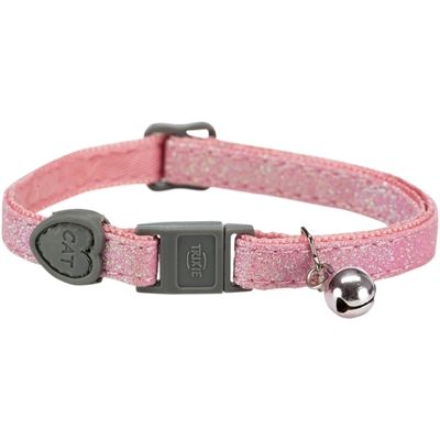 Trixie Halsband Kat Glitter Met Kunststof Sluiting Assorti
