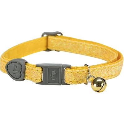 Trixie Halsband Kat Glitter Met Kunststof Sluiting Assorti