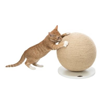 Trixie Krabpaal Bal Op Voet Jute / Hout