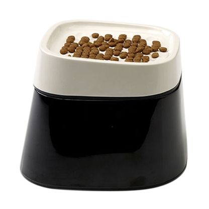 Savic Ergo Cube Voerbak Creme / Zwart