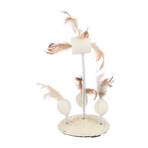 Trixie Speeltjes Op Spiraalveren Luffa / Sisal