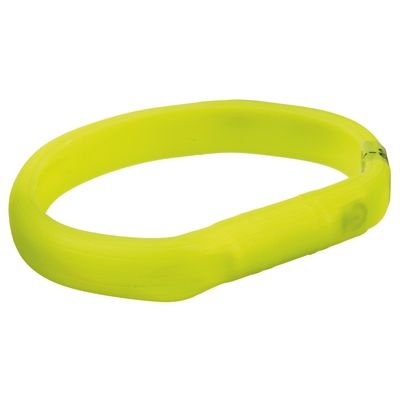 Trixie Lichtgevende Halsband Hond Flash Usb Silicone Groen