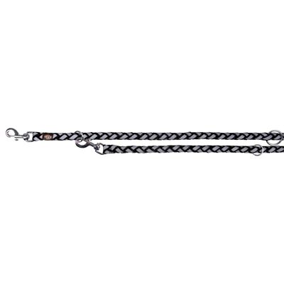 Trixie Hondenriem Cavo Reflective Band Verstelbaar Zwart