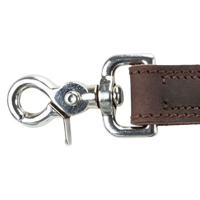 Trixie Hondenriem Rustic Vetleer Donkerbruin