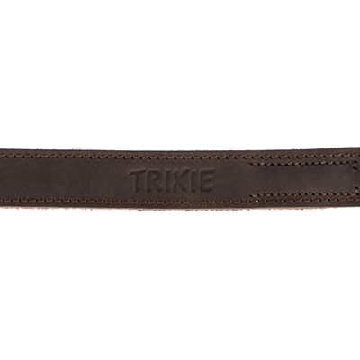 Trixie Hondenriem Rustic Vetleer Donkerbruin