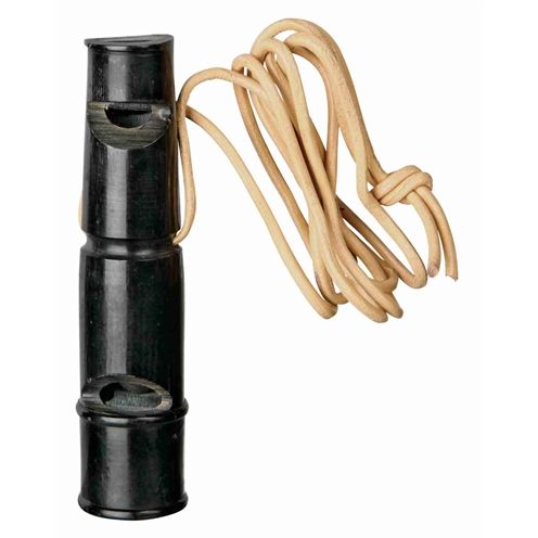 Trixie Dubbeltoonfluitje Buffelhoorn