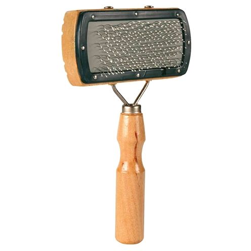 Trixie Slickerborstel Hout / Metalen Pinnen