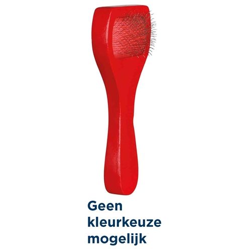 Trixie Slickerborstel Hout / Metalen Pinnen Assorti