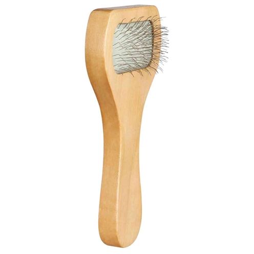 Trixie Slickerborstel Hout / Metalen Pinnen Assorti