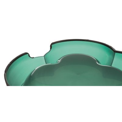 Trixie Voerbak / Waterbak Transparant Kunststof / Rubberring Assorti