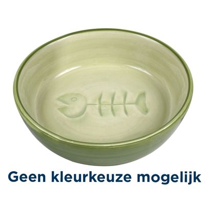 Trixie Voerbak / Waterbak Visgraat Keramiek Assorti