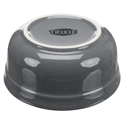 Trixie Voerbak-Set Keramiek  /  Metaal Petrol / Grijs