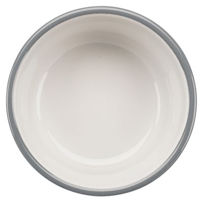 Trixie Voerbak-Set Keramiek  /  Metaal Petrol / Grijs