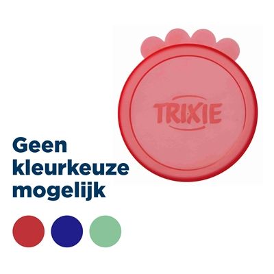 Trixie Deksel Voor Blik Kunststog Assorti