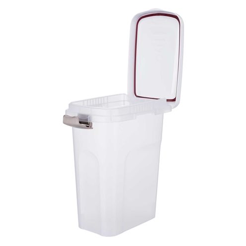 Trixie Voerton Luchtdicht Afsluitbaar Kunststof Transparant Wit / Wit