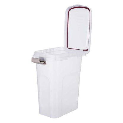 Trixie Voerton Luchtdicht Afsluitbaar Kunststof Transparant Wit / Wit