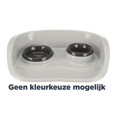 Trixie Voerbak Station Kunststof Wit  /  Assorti