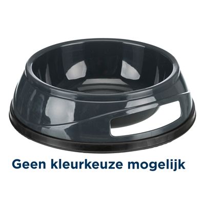 Trixie Voerbak Zwaar Kunststof / Rubberbodem Assorti