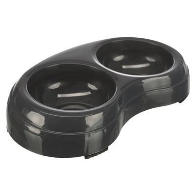 Trixie Voerbak Dubbel Kunststof Assorti