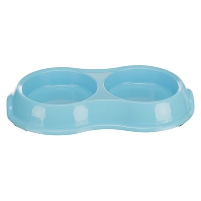 Trixie Voerbak / Waterbak Dubbel Kunststof Assorti