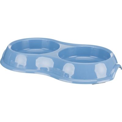 Trixie Voerbak / Waterbak Dubbel Kunststof Assorti