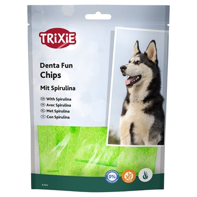 Trixie Denta Fun Spirulina Chewing Chips