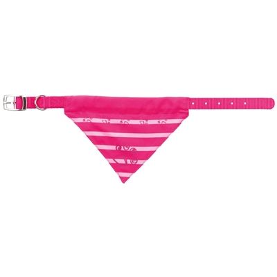 Trixie Halsband Hond Nylon Met Doek Fuchsia