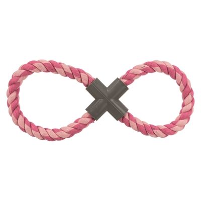 Trixie Dubbel-Trekspeeltje 8 Vormig Flostouw  Assorti