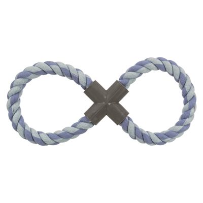 Trixie Dubbel-Trekspeeltje 8 Vormig Flostouw  Assorti