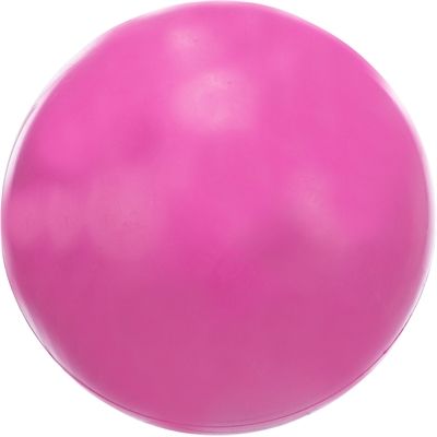 Trixie Natuurrubber Bal Zonder Geluid Roze