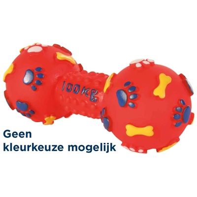 Trixie Vinyl Halter Met Geluid Assorti