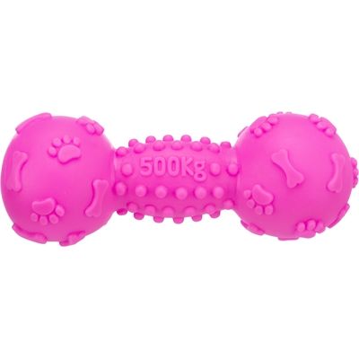 Trixie Vinyl Halter Met Geluid Roze