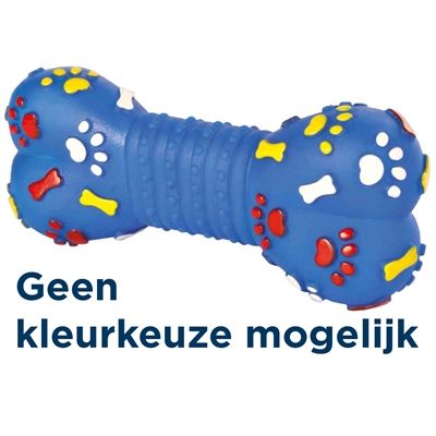 Trixie Vinyl Bot Met Geluid Assorti