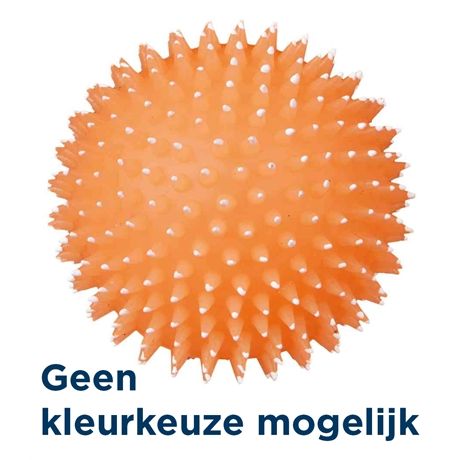 Trixie Egelbal Fluoriserend Vinyl Met Geluid Assorti