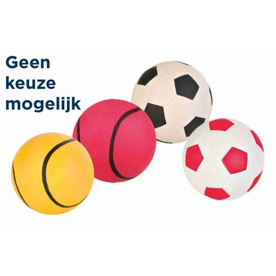 Trixie Drijvende Schuimrubber Bal Assorti