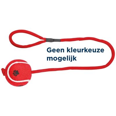 Trixie Tennisbal Aan Koord Assorti