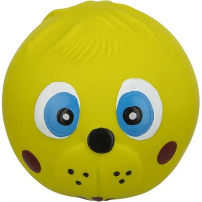 Trixie Latex Face Bal Met Geluid Assorti