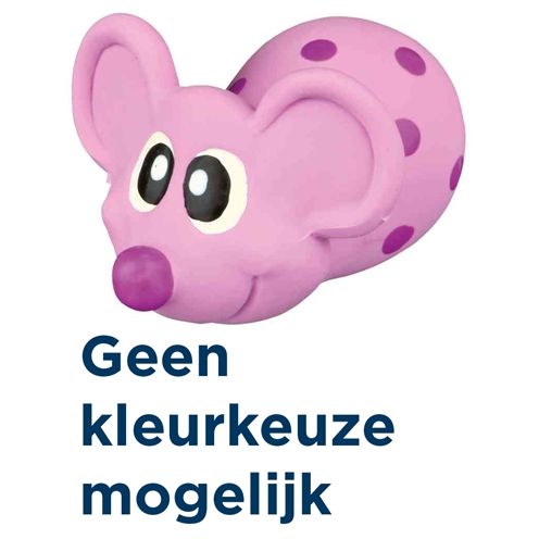 Trixie Latex Muis Met Geluid Assorti